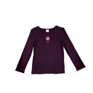 Gymboree Purple Flower Longsleeve Size 7